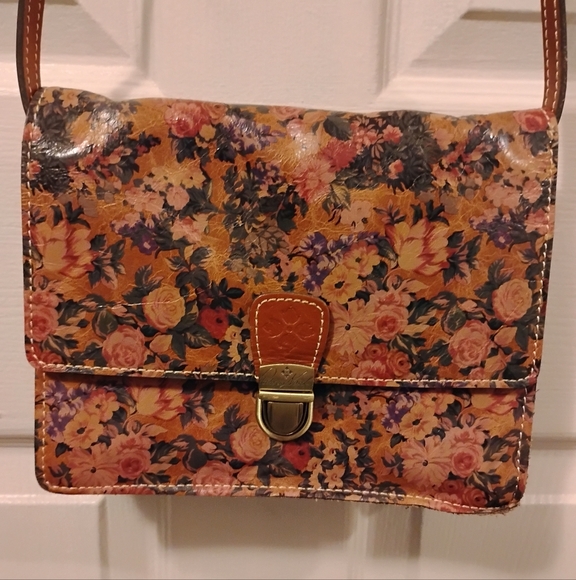 Patricia Nash Handbags - Patricia Nash Floral Crossbody Bag Designer Shoulder Purse Leather Handmade